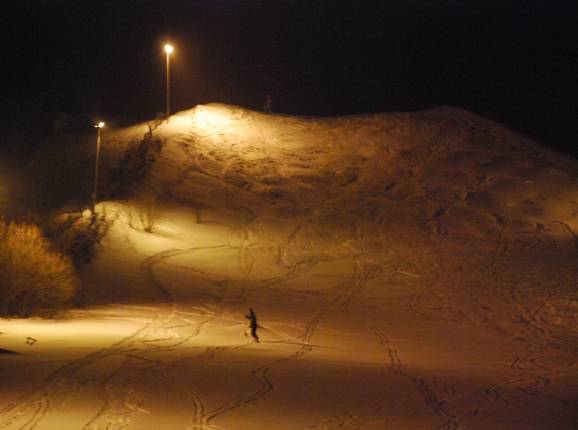 Der kurze, aber steile Starthang