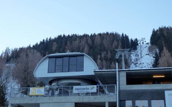 Skifahren in Vercorin