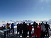 Aussichtsterrasse am Mont-Fort