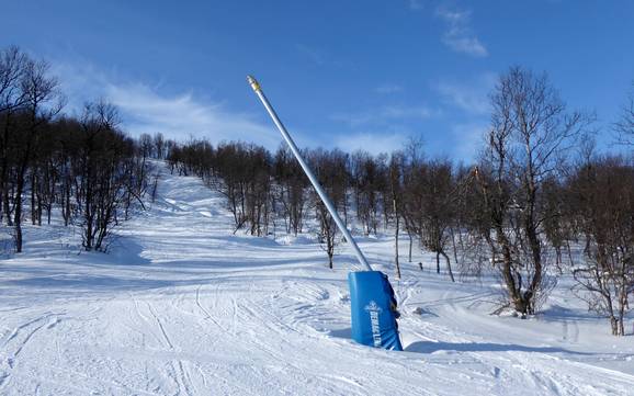 Schneesicherheit Funäsfjällen – Schneesicherheit Tänndalen