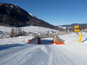 Leichte Verbindung zum Helmjet Sexten