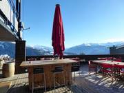 Brasserie Dahu an der Talstation