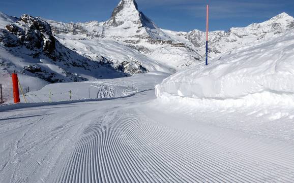 Pistenpräparierung Monte Cervino (Matterhorn) – Pistenpräparierung Zermatt/Breuil-Cervinia/Valtournenche – Matterhorn