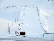 Blick auf die Piste am Mikki refur Lift