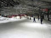 Hauptpiste in der Skihalle De Uithof