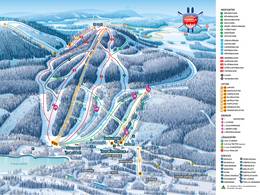 Pistenplan Hassela