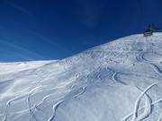 Tiefschneegelände am Bräma Jet