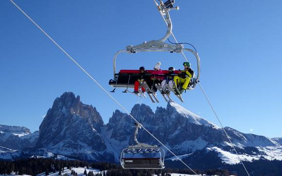 Skilifte/Seilbahnen Seiser Alm – Lifte/Seilbahnen Seiser Alm (Alpe di Siusi)