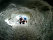 Zugang zur Vallée Blanche Abfahrt