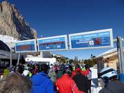 Informationen beim Einstieg an der Sesselbahn