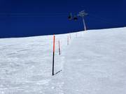 Sehr gute Pistenbegrenzungen