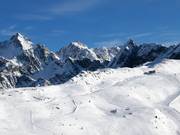 Imposantes Panorama im Skigebiet Hochzeiger