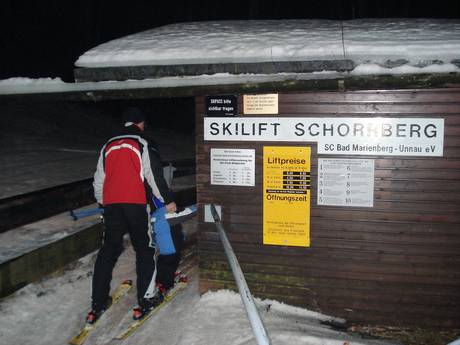 Skilifte/Seilbahnen Westerwald – Lifte/Seilbahnen Schorrberg – Bad Marienberg