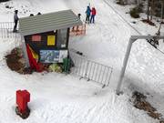 Pistenplan am Schlepplift