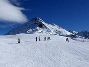 Leichte Piste an der Weißspitzbahn