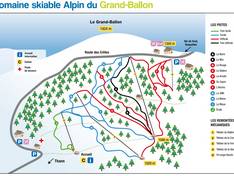 Pistenplan Grand-Ballon