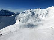 Pisten an der Gipfelbahn