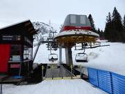 Hummelliften - 4er Sesselbahn fix geklemmt