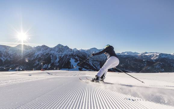 Skifahren in der Dolomitenregion Kronplatz