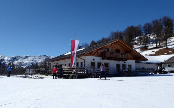 Hütten, Bergrestaurants  Obervinschgau – Bergrestaurants, Hütten Watles – Mals
