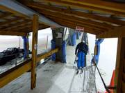 Doppeleinstieg an den Förderbändern