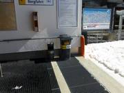 Auch am Hauser Kaibling gibt es zahlreiche Abfallbehälter