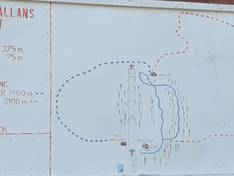 Pistenplan Fågelhällan