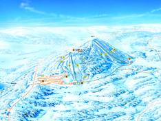 Pistenplan Pikku-Syöte/Syötekeskus