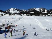 Übungshang an den Wedelliften