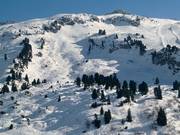 Tiefschneehänge am Saloberkopf