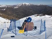 Schneekanone im Skigebiet El Colorado