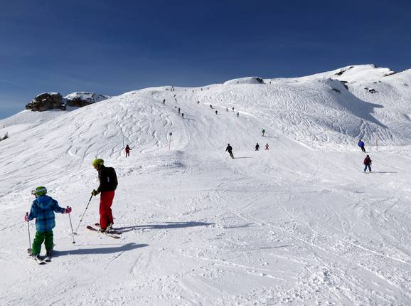 Leichte Piste Schafkirche