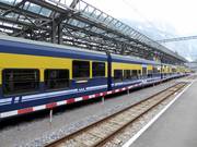 Bequemer Anschluss an die Berner Oberland-Bahn in Lauterbrunnen