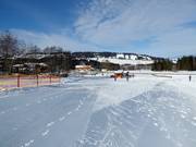 Idealer Übungshang an der Talstation