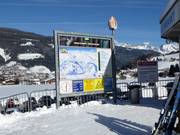 Informationstafel an der Königslehenbahn