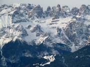 Pradel mit den Brenta Dolomiten