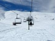 Elkhorn - 3er Sesselbahn fix geklemmt