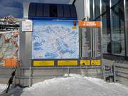 Große Informationstafel am Eisgrat