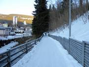 Leichter Skiweg nach Pec pod Sněžkou