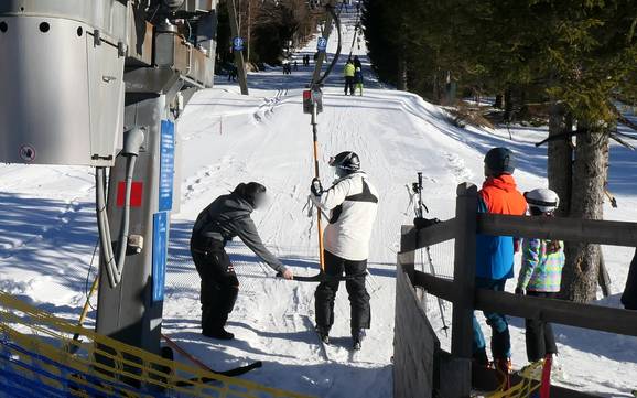 Oberösterreichische Voralpen: Freundlichkeit der Skigebiete – Freundlichkeit Kasberg – Grünau im Almtal