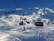 St. Christophbahn - 4er Hochgeschwindigkeits-Sesselbahn (kuppelbar) mit Abdeckhauben