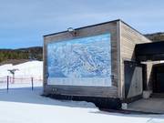 Pistenplan an der Talstation