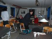 Das Clubhaus an der Talstation