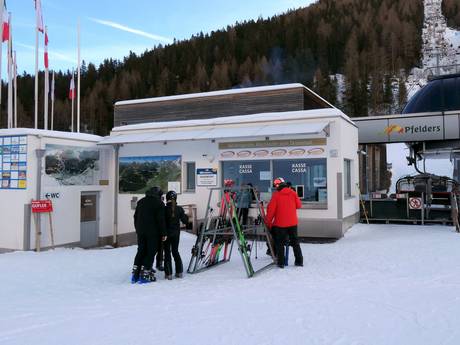 Meraner Land: Sauberkeit der Skigebiete – Sauberkeit Pfelders (Moos in Passeier)