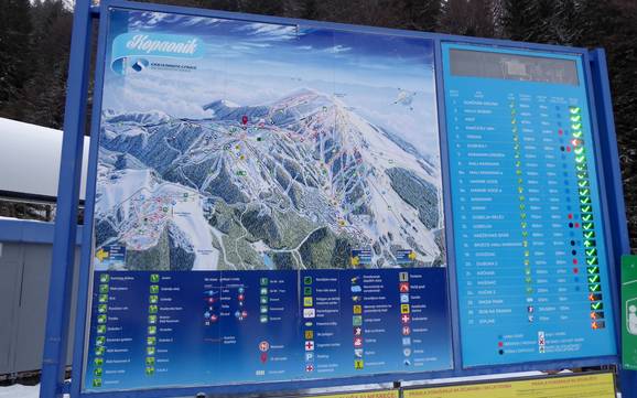 Šumadija und Westserbien: Orientierung in Skigebieten – Orientierung Kopaonik