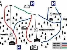 Pistenplan Hirtenteich – Essingen-Lauterburg/Aalen