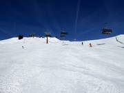 Breite Piste an der Muldenbahn