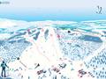 Pistenplan Sulitjelma Fjellandsby