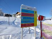 Info-Points im Skigebiet Mitterdorf