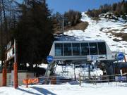 Adrets - 4er Sesselbahn fix geklemmt